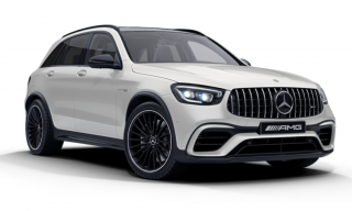 MERCEDES-BENZ GLC 63 S AMG 4matic - bílá Designo metalíza