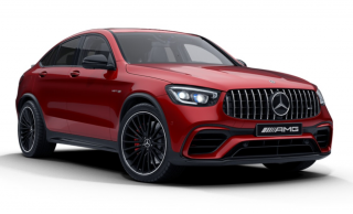 MERCEDES-BENZ GLC COUPÉ 63 S AMG 4MATIC - červená Hyacinth metalíza