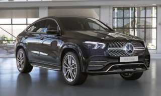 MERCEDES-BENZ GLE COUPÉ 400d 4MATIC AMG - černá Obsidian metalíza