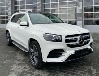 MERCEDES-BENZ GLS 350d 4MATIC AMG - bílá polar