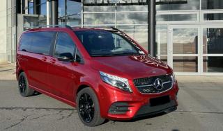 MERCEDES-BENZ V 300d 4matic AMG - červená Hyacinth metalíza