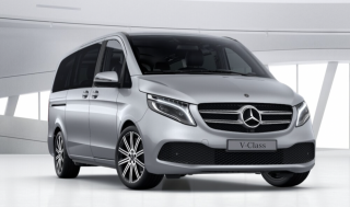 MERCEDES-BENZ V 300d 4matic Avantgarde XL - stříbrná metalíza