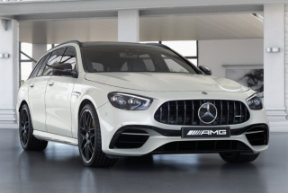 MERCEDES E KOMBI 63 S AMG 4matic - bílá Diamond Designo metalíza