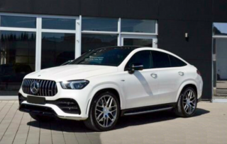 MERCEDES GLE COUPÉ 63 S AMG 4MATIC - bílá Polar