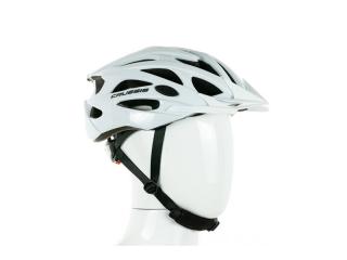 Cyklistická helma CRUSSIS 03013 - bílá Bílo- černá: L/XL vel.58-62