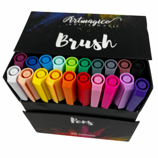 Artmagico Brush pens 20ks