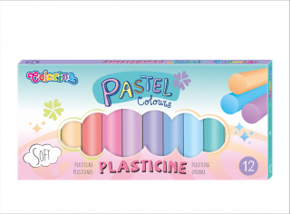 Colorino plastelína pastelová 12 barev