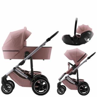 BRITAX RÖMER - Smile 5Z - 3v1 - Baby-Safe Pro Lux Barva: DUsty rose