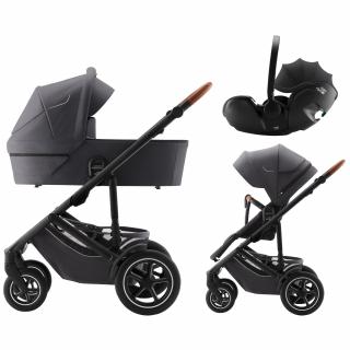 BRITAX RÖMER - Smile 5Z - 3v1 - Baby-Safe Pro Lux Barva: Midnight Grey