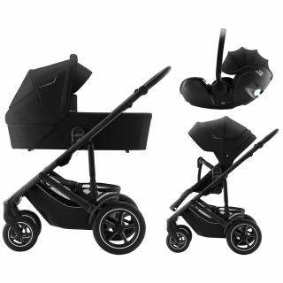 BRITAX RÖMER - Smile 5Z - 3v1 - Baby-Safe Pro Lux Barva: Space Black