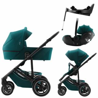 BRITAX RÖMER - Smile 5Z - 4v1 - Baby-Safe + Pro Vario Base 5Z - Lux Barva: Atlantic Green