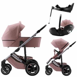 BRITAX RÖMER - Smile 5Z - 4v1 - Baby-Safe + Pro Vario Base 5Z - Lux Barva: DUsty rose