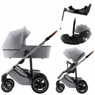 BRITAX RÖMER - Smile 5Z - 4v1 - Baby-Safe + Pro Vario Base 5Z - Lux Barva: Frost Grey