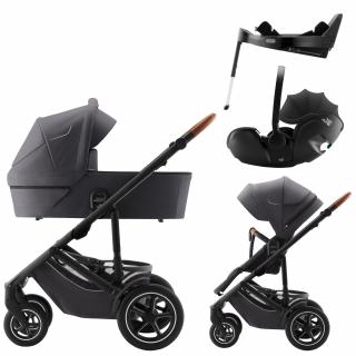 BRITAX RÖMER - Smile 5Z - 4v1 - Baby-Safe + Pro Vario Base 5Z - Lux Barva: Midnight Grey