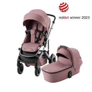 BRITAX RÖMER - Smile 5Z + hluboká korba Barva: DUsty rose