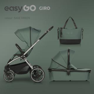 EasyGo - Giro - Kočárek kombinovaný Easy go: Sage Green