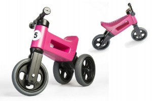 Funny Wheels - Odrážedlo  Sport 2v1 Barva: Růžová