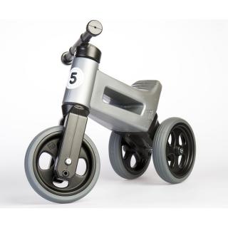 Funny Wheels - Odrážedlo  Sport 2v1 Barva: stříbrná