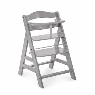 Hauck Alpha+ dřevená židle, barevná Barva: Grey