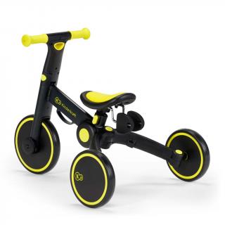 Kinderkraft - 4trike - tříkolka 3v1 Barva: Black Volt