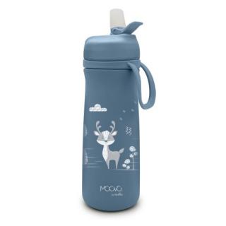 Nuvita - Termoska s pítkem 500 ml Bavra: Powder Blue