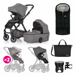 PETITE&MARS - ICON xxl 2V1 RWS Barva: Dove Grey