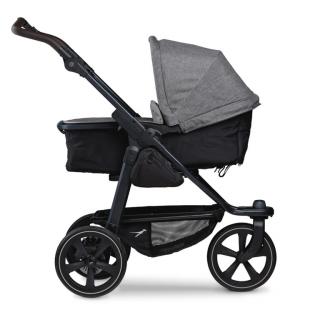 TFK mono2 combi pushchair Premium- air chambre wheel Barva: Grey