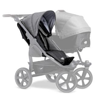 TFK stroller seat Duo2 bava: Premium grey