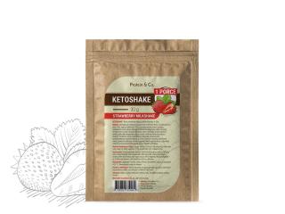 Ketoshake  – 1 porce 30 g Zvol příchuť: Strawberry milkshake