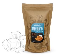MILK PROTEIN - Lactose free 1 kg + 1 kg za zvýhodněnou cenu Zvol příchuť: Chocolate brownie, Zvol příchuť: Salted caramel