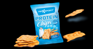 Protein Chips 45 g Vyber si z těchto lahodných příchutí: Mořská sůl a koření