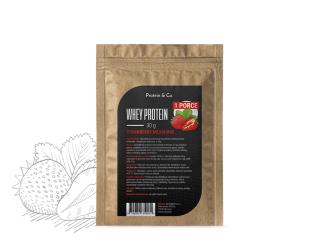 Protein&Co. CFM WHEY PROTEIN 80 - 30 g Zvol příchuť: Strawberry milkshake