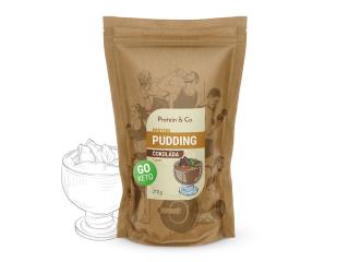 Protein&Co. Keto proteinový pudding Vyber si z těchto lahodných příchutí: Čokoláda, Váha: 210 g