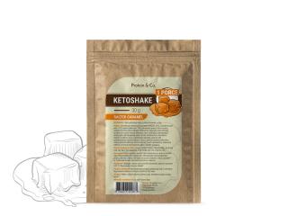 Protein&Co. Ketoshake  – 1 porce 30 g Vyber si z těchto lahodných příchutí: Salted caramel