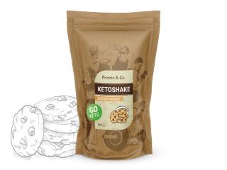 Protein&Co. Ketoshake – proteinový dietní koktejl 1 kg Vyber si z těchto lahodných příchutí: Biscuit cookie, Váha: 1 000 g