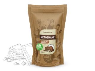 Protein&Co. Ketoshake – proteinový dietní koktejl 1 kg Vyber si z těchto lahodných příchutí: Chocolate brownie, Váha: 1 000 g