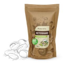 Protein&Co. Ketoshake – proteinový dietní koktejl 1 kg Vyber si z těchto lahodných příchutí: Pistachio dessert, Váha: 1 000 g