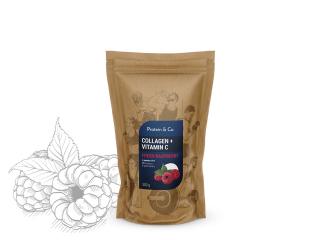 Protein&Co. Kolagen + vitamín C 500 g Zvol příchuť: Fresh raspberry