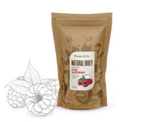 Protein&Co. Natural Whey 1 kg Vyber si z těchto lahodných příchutí: Pure raspberry, Váha: 1 000 g