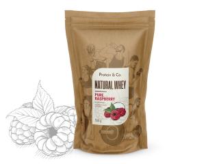 Protein&Co. Natural Whey 1 kg Vyber si z těchto lahodných příchutí: Pure raspberry, Váha: 500 g