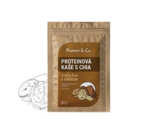 Protein&co. proteinová kaše s chia 80 g Zvol příchuť: Čokoláda s vlašským ořechem