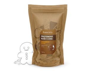 Protein&Co. Proteinové kaše s chia 1 600 g Vyber si z těchto lahodných příchutí: Gingerbread Spices