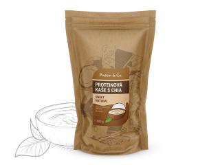 Protein&Co. Proteinové kaše s chia 1 600 g Vyber si z těchto lahodných příchutí: Sweet natural