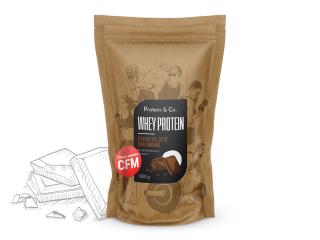 Protein&Co. WHEY PROTEIN 80 1000 g Vyber si z těchto lahodných příchutí: Chocolate brownie