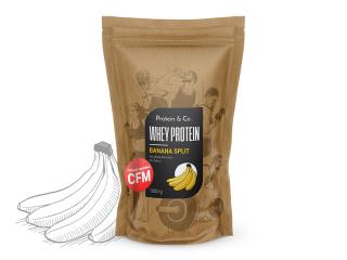 Protein&Co. WHEY PROTEIN 80 1000 g Zvol příchuť: Banana split