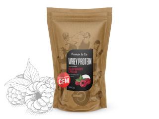 Protein&Co. WHEY PROTEIN 80 1000 g Zvol příchuť: Raspberry cream