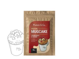 Protein MugCake 70 g Vyber si z těchto lahodných příchutí: Cranberries & Cashew