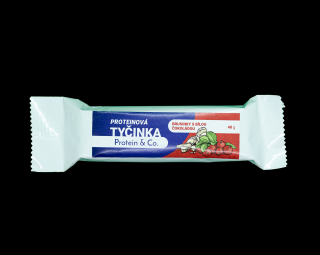 Proteinová tyčinka - příchutě Vyber si z těchto lahodných příchutí: Cranberry with white chocolate 40 g