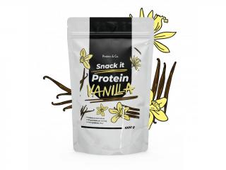 SNACK IT Protein 1 kg Vyber si z těchto lahodných příchutí: Vanilla