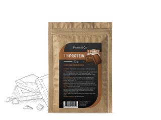 Triprotein – 1 porce 30 g Vyber si z těchto lahodných příchutí: Chocolate brownie